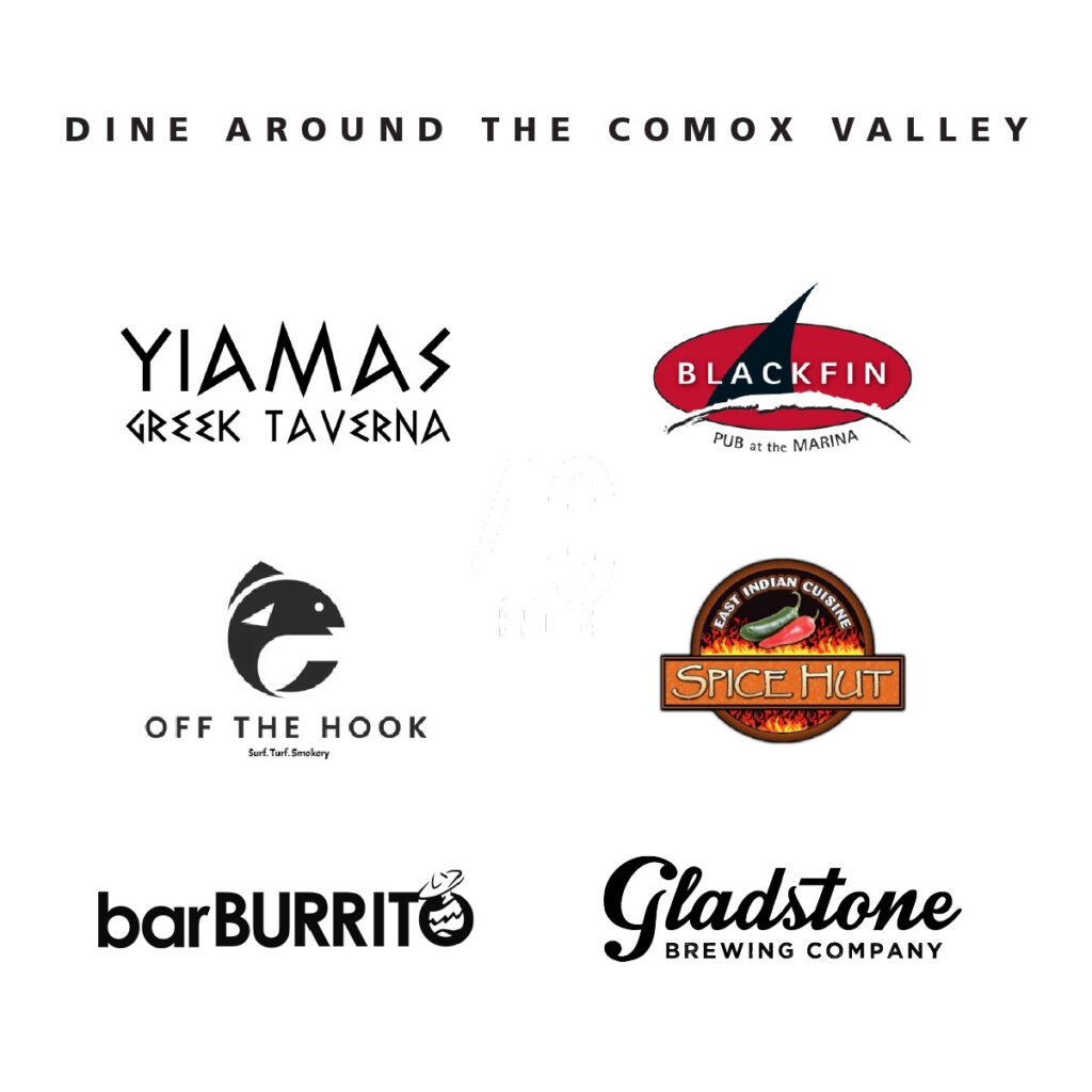 8th Prize, Dine around the Comox Valley